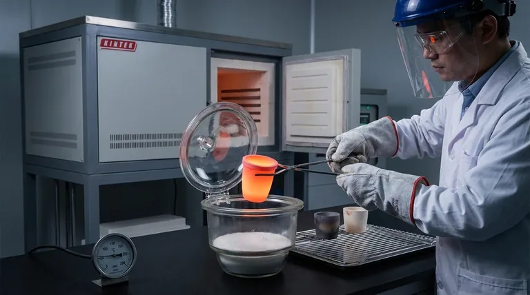 Que precauções devem ser tomadas ao aquecer e resfriar o cadinho? Prevenir o Choque Térmico e Garantir a Segurança