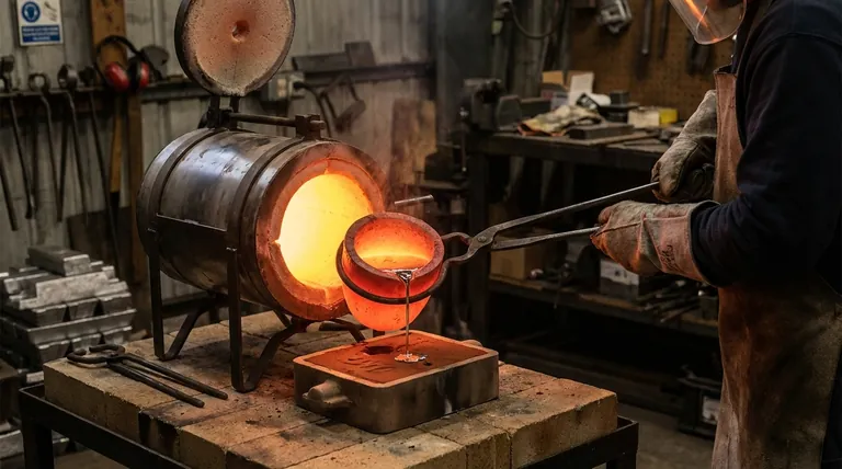 Quel est le processus du four à creuset ? Un guide pour la fusion simple et indirecte des métaux