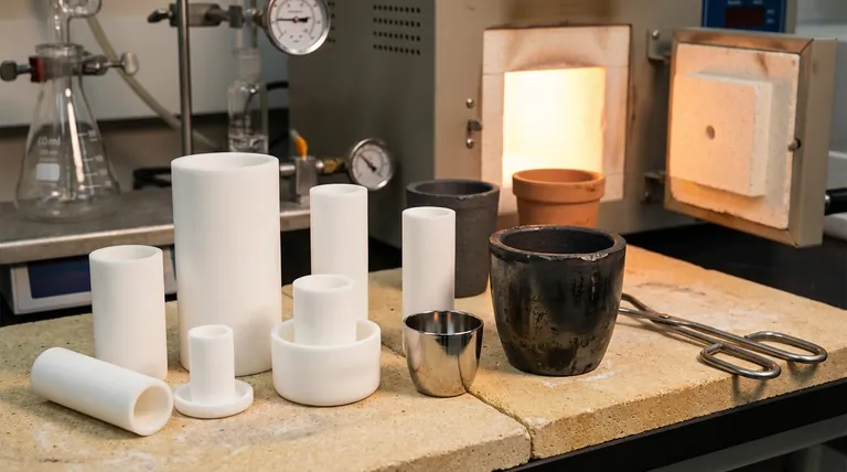 哪些材料可以用作坩埚?为您的耐高温应用选择合适的材料