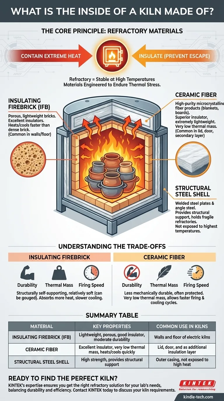 What is the inside of a kiln made of? Discover the Refractory Materials That Withstand Extreme Heat Visual Guide