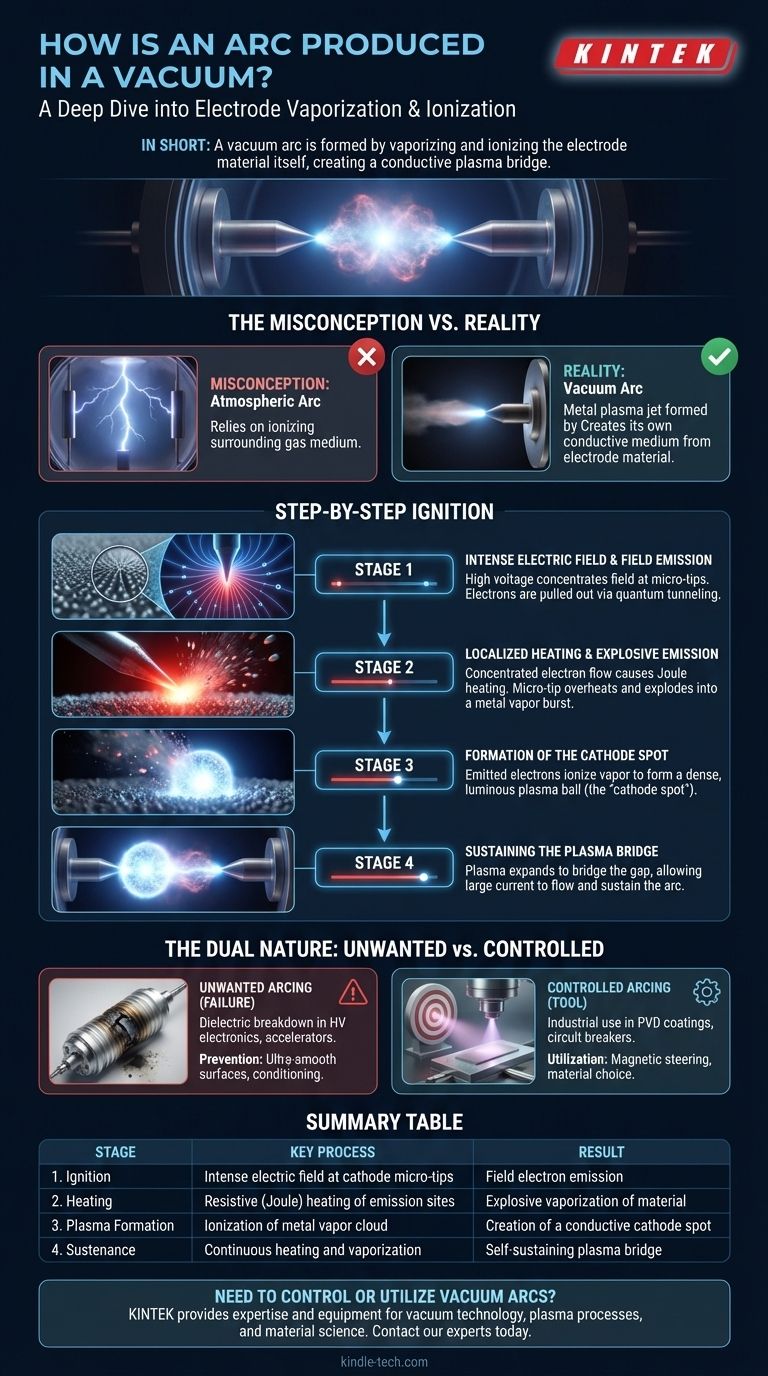 真空电弧是如何产生的？电极材料在等离子体产生中的惊人作用 图解指南