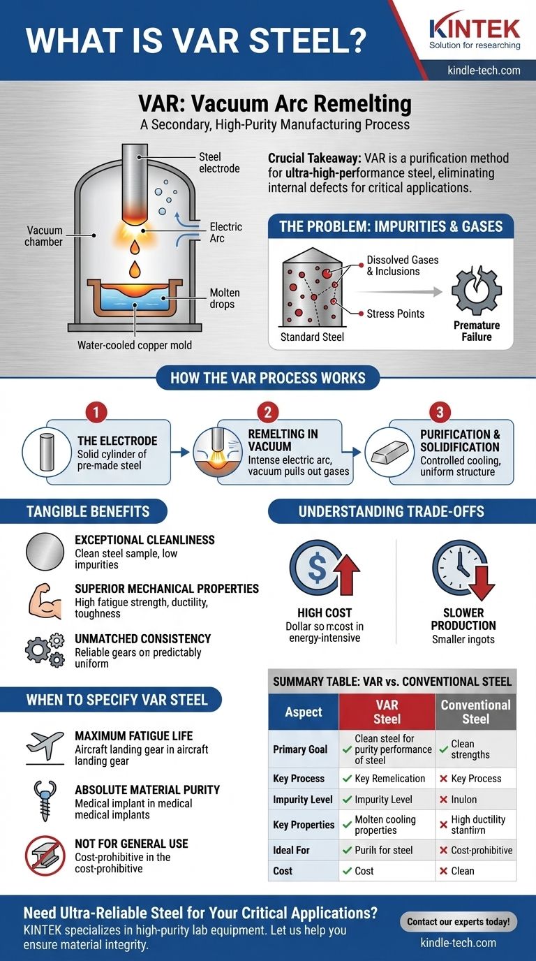 VAR 在钢铁中意味着什么？高纯度钢真空电弧重熔指南 图解指南