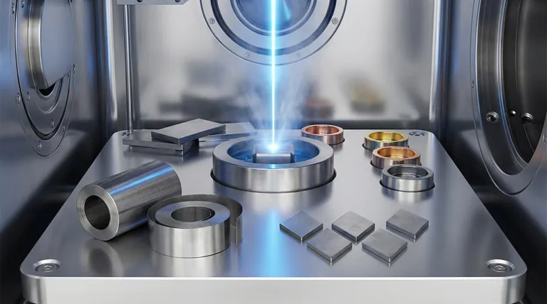 Какие материалы используются при электронно-лучевом испарении? От чистых металлов до высокотемпературной керамики