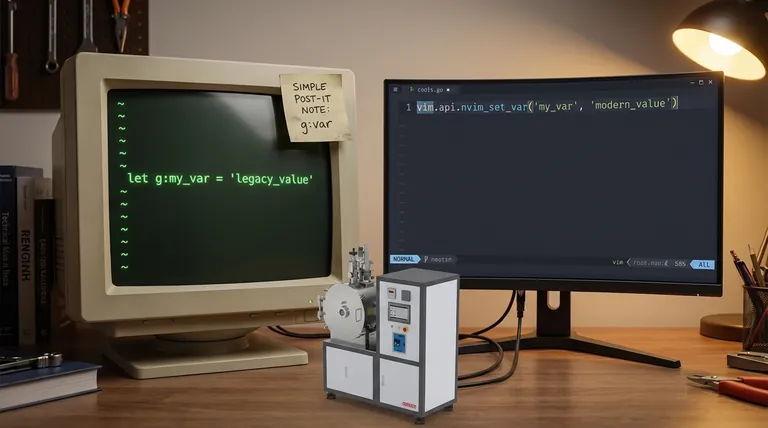 VARとVIMの違いは何ですか?従来のVimscript変数 vs. 最新のNeovim API