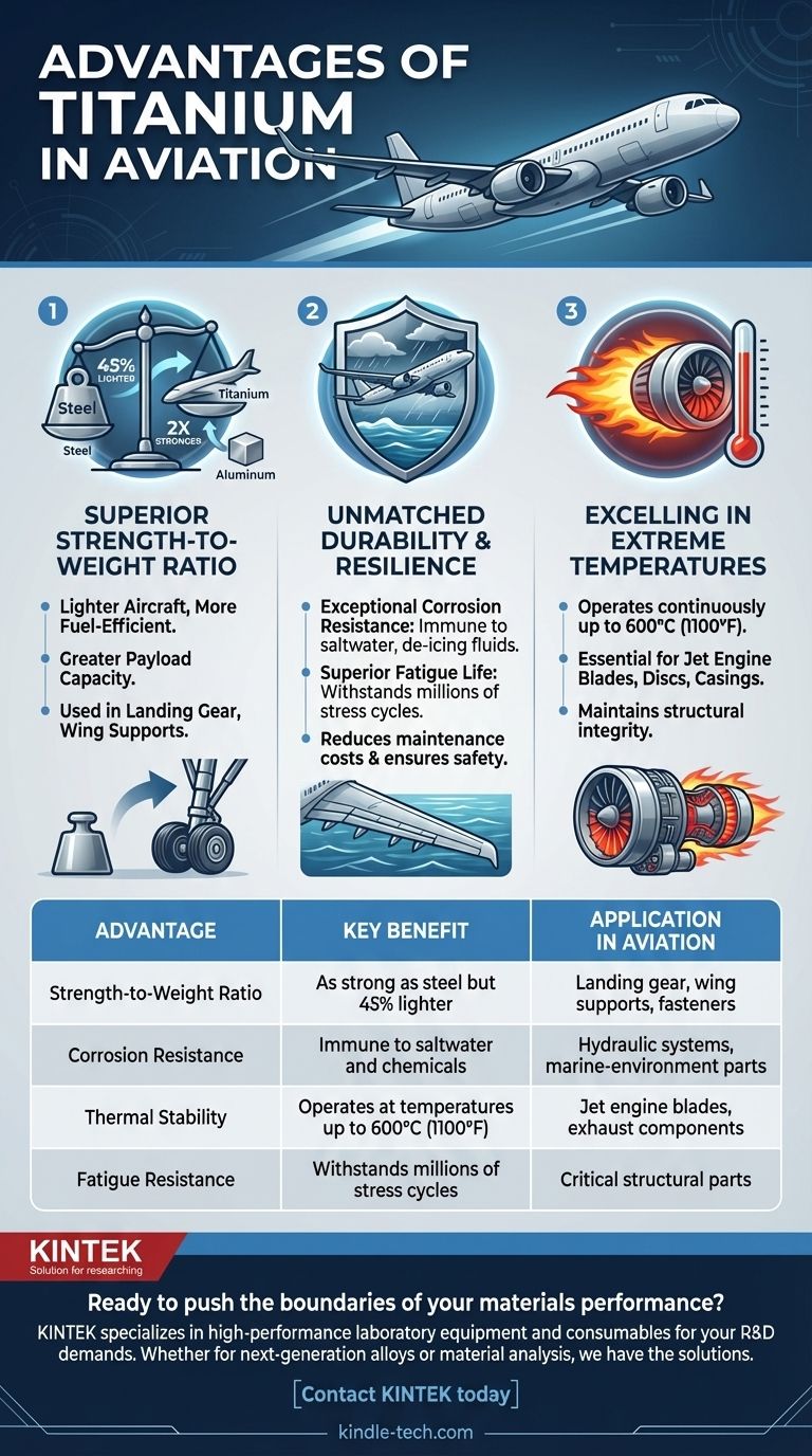 钛在航空领域有哪些优势？解锁更轻、更坚固、更安全的飞机 图解指南