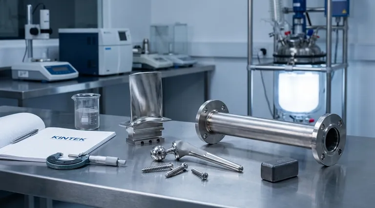 Où le titane est-il utilisé dans l'industrie ? L'aérospatiale, le médical et la chimie