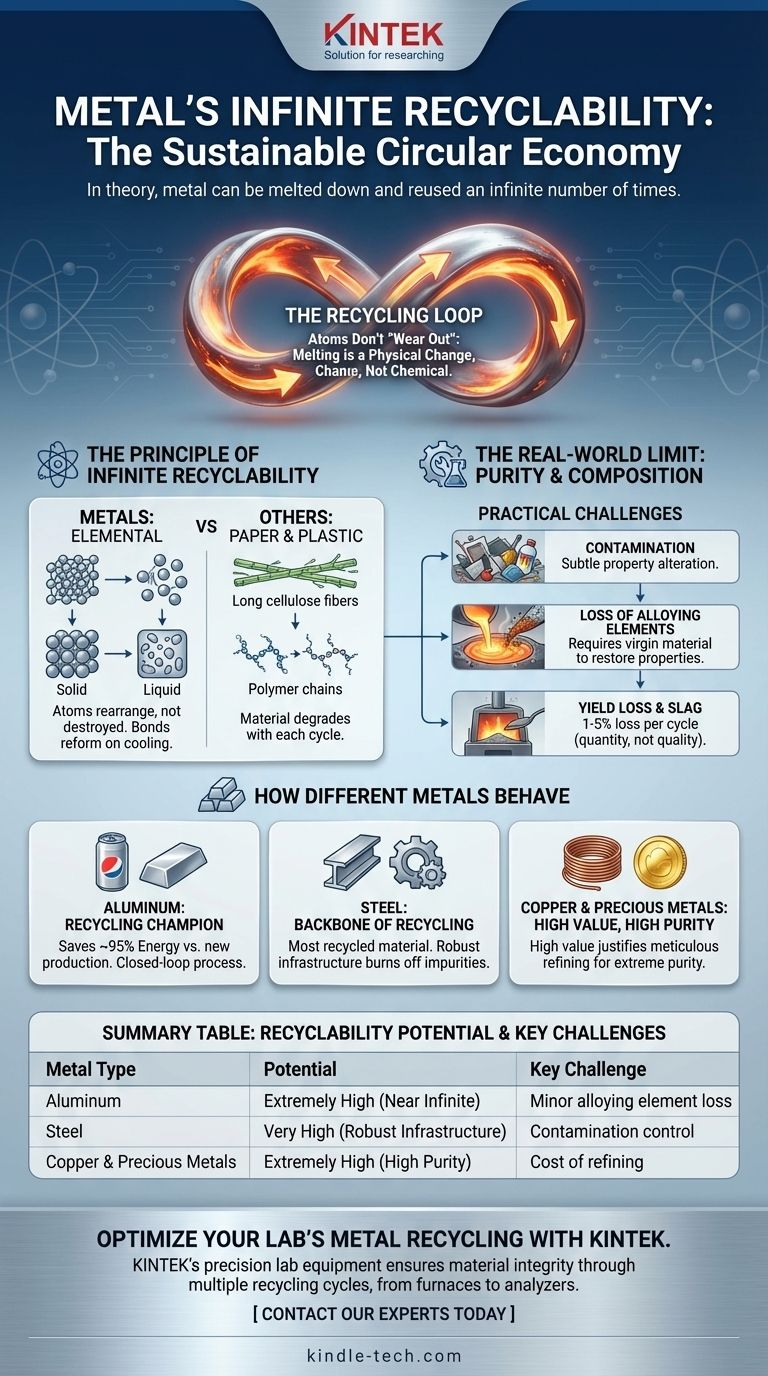 Wie oft kann Metall eingeschmolzen und wiederverwendet werden? Der Schlüssel zur unendlichen Wiederverwertbarkeit Visuelle Anleitung