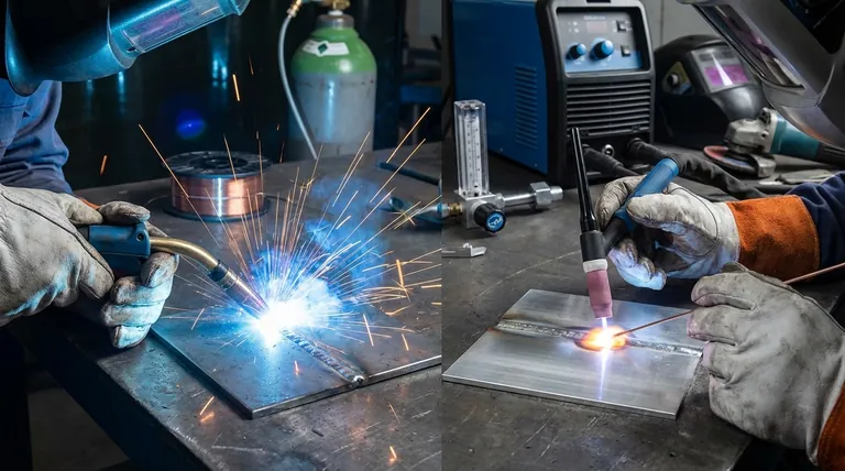 В чем разница между расходным и нерасходным электродом при дуговой сварке? Выберите правильный процесс для вашего проекта