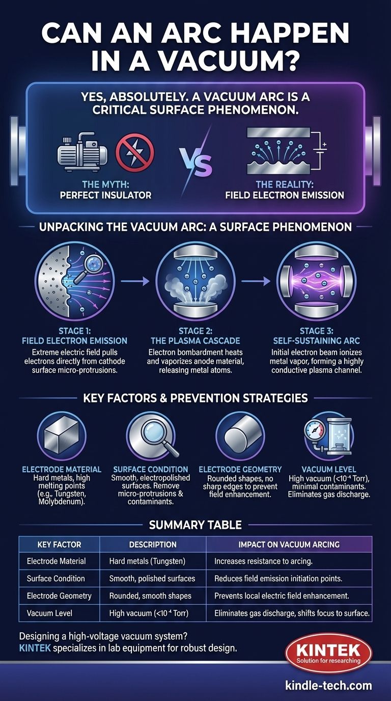Un arc peut-il se produire dans le vide ? Oui, et voici comment l'éviter dans votre conception haute tension. Guide Visuel