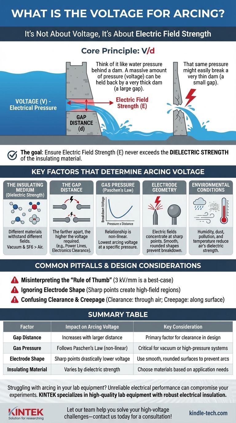 ¿Cuál es el voltaje de arco? No es un número único, se trata de la intensidad del campo eléctrico Guía Visual