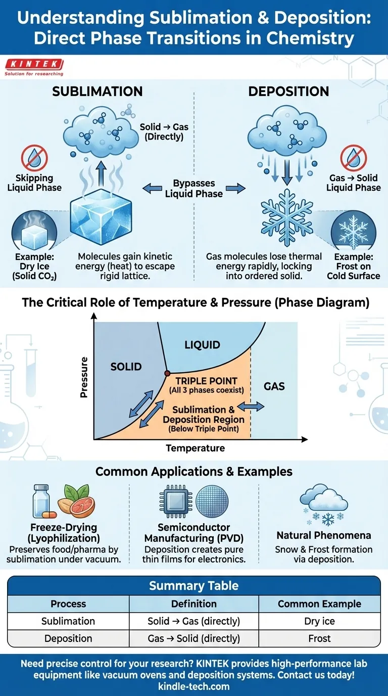 什么是化学中的升华和凝华？掌握固-气相变 图解指南