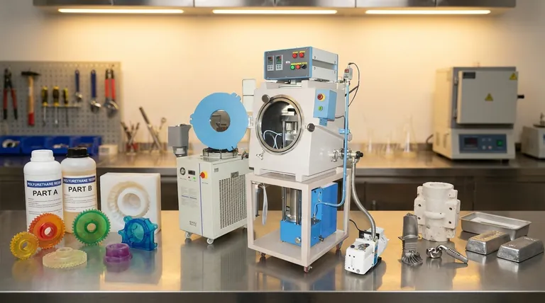 Welche Materialien können im Vakuumgussverfahren verarbeitet werden? Polymerprototypen vs. Hochleistungs-Metallteile