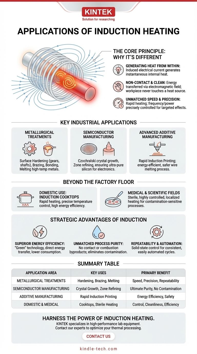 ¿Cuáles son las aplicaciones del calentamiento por inducción? Logre un calor rápido, limpio y preciso Guía Visual