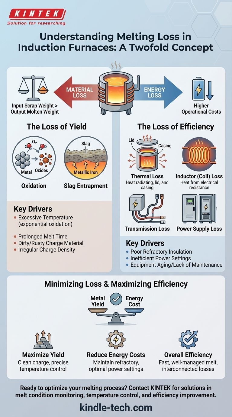 What is the melting loss of an induction furnace? Optimize Your Metal Yield and Energy Efficiency Visual Guide