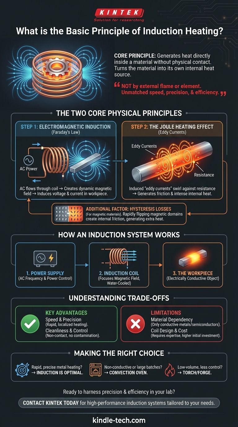 ما هو المبدأ الأساسي للتسخين بالحث؟ شرح التسخين السريع والدقيق واللا تلامسي دليل مرئي