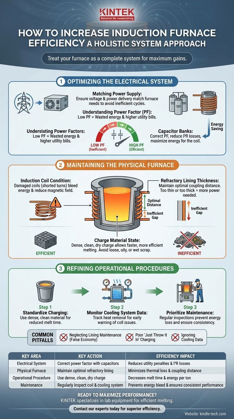 Como posso aumentar a eficiência do meu forno de indução? Um guia holístico para reduzir custos e aumentar a produção Guia Visual