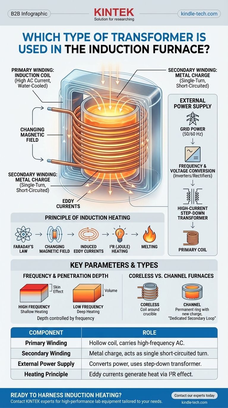 Welche Art von Transformator wird in einem Induktionsofen verwendet? Das Kernprinzip der Induktionserwärmung entschlüsselt Visuelle Anleitung