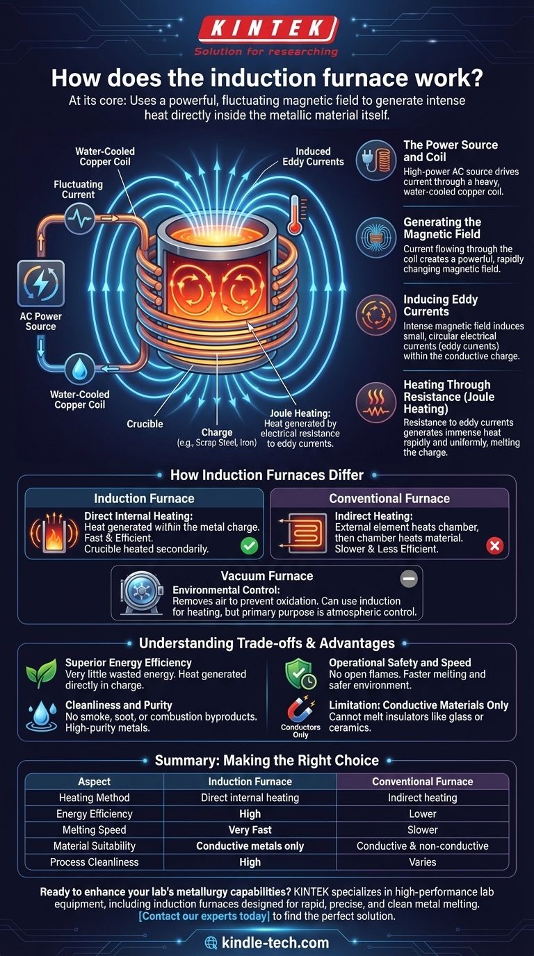 誘導炉はどのように機能しますか？迅速でクリーンな金属溶解のガイド ビジュアルガイド