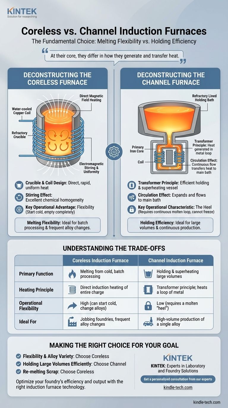 What is the difference between channel induction and coreless furnace? A Guide to Optimizing Your Metal Melting Process Visual Guide