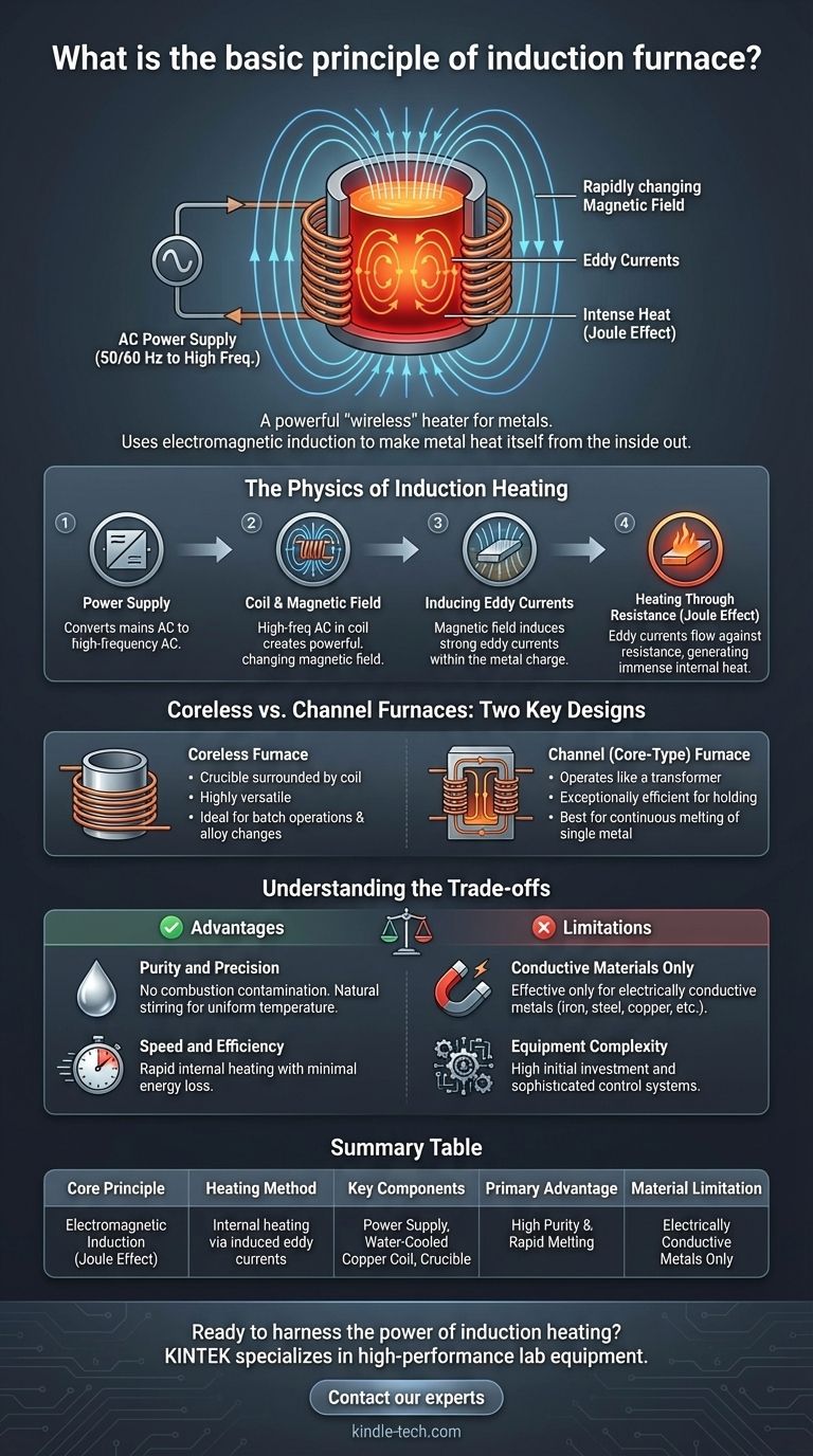 Каков основной принцип индукционной печи? Достижение быстрой и чистой плавки металла Визуальное руководство