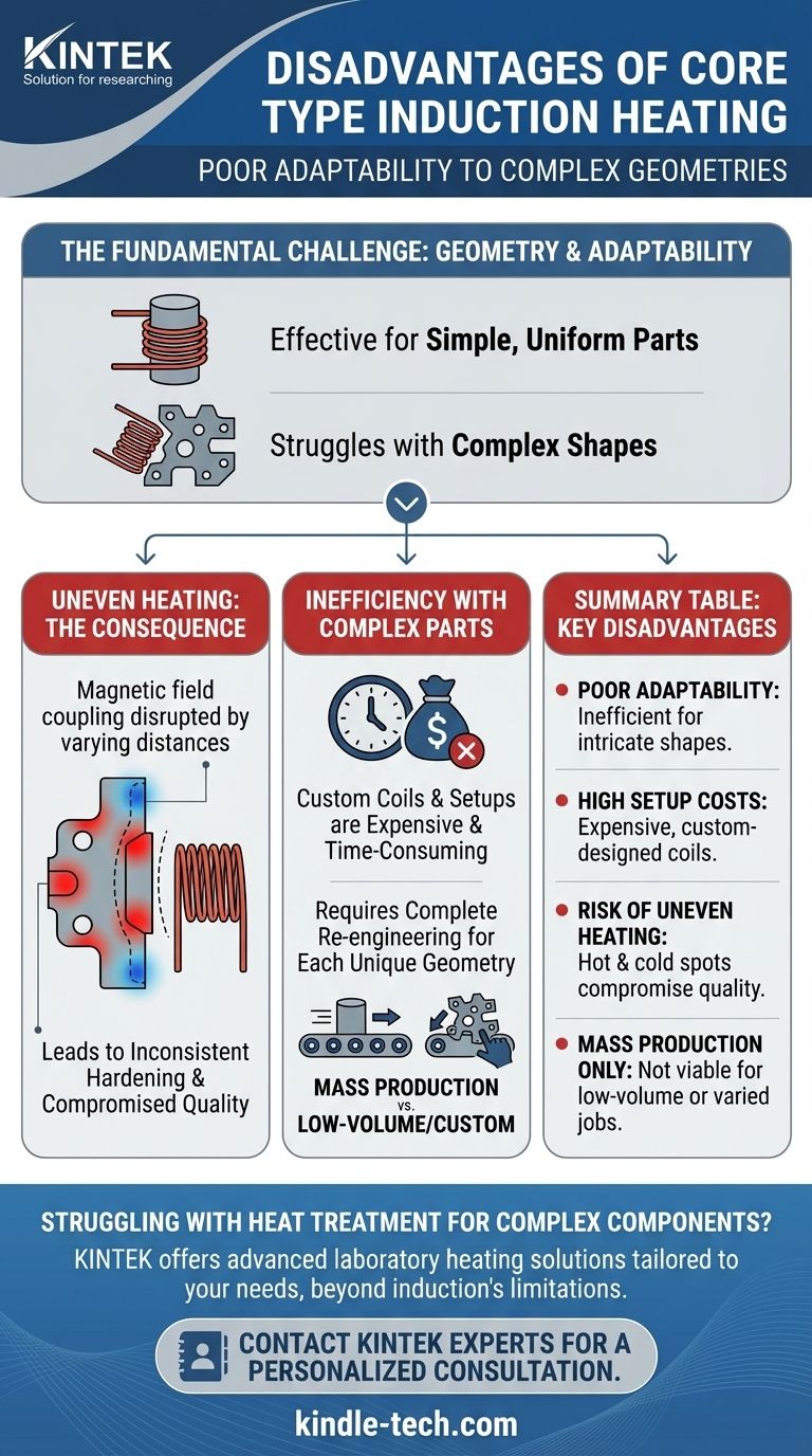 芯式感应加热的主要缺点是什么？对复杂零件的适应性差 图解指南