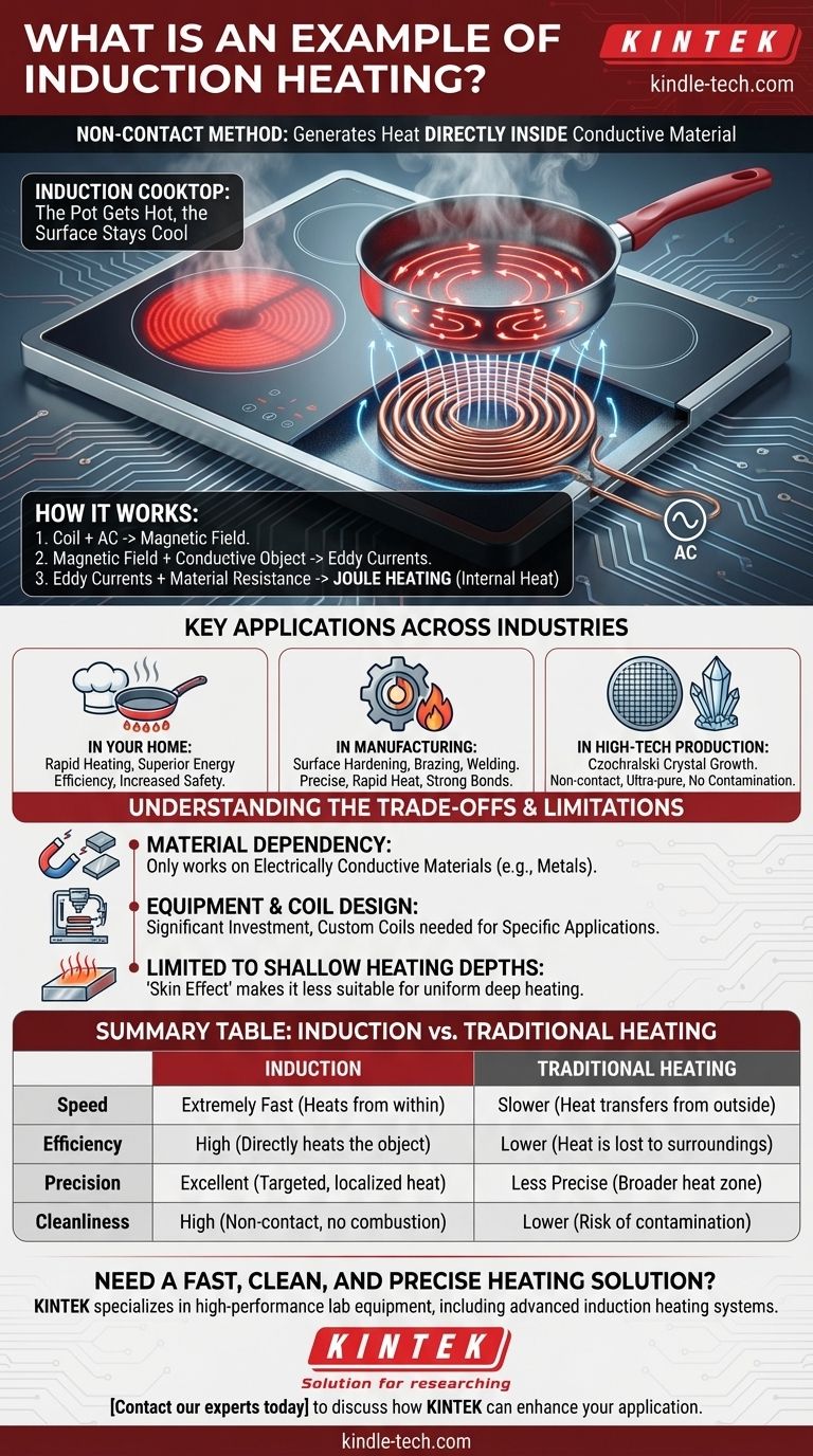 Cos'è un esempio di riscaldamento a induzione? Scopri la Potenza del Calore Senza Contatto Guida Visiva