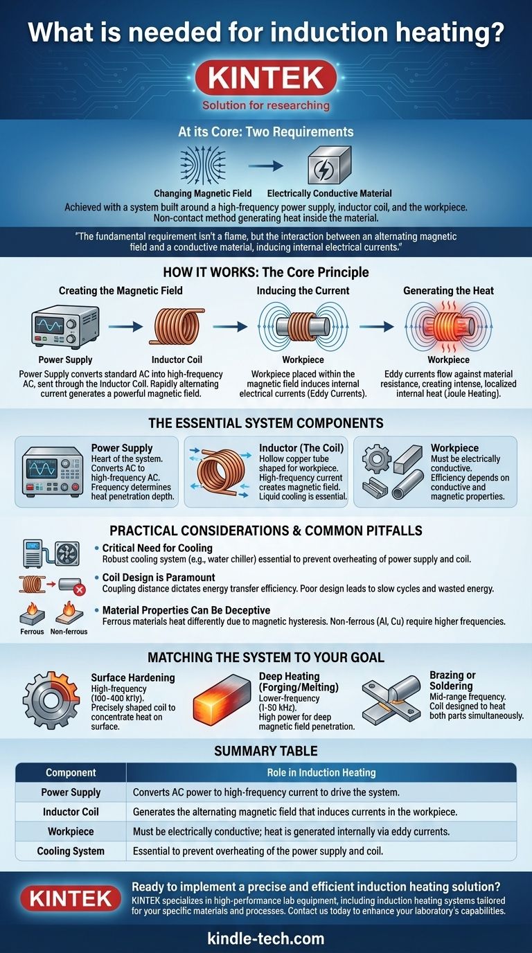 Qu'est-ce qui est nécessaire pour le chauffage par induction ? Construisez votre système de chauffage sans contact efficace Guide Visuel