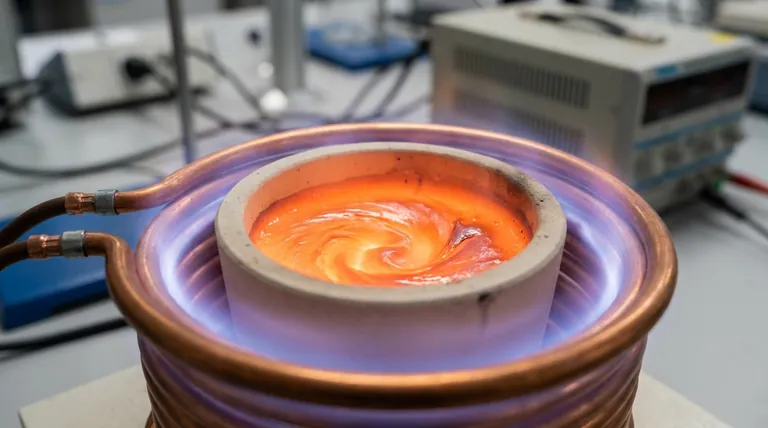 Qual é o princípio de funcionamento do forno de indução? Desbloqueie a fusão de metal rápida e limpa