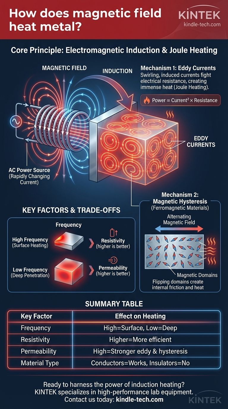 How does magnetic field heat metal? Achieve Precise Thermal Control with Induction Heating Visual Guide
