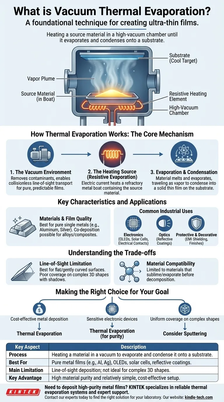 Что такое вакуумное термическое напыление? Руководство по нанесению высокочистых тонких пленок Визуальное руководство