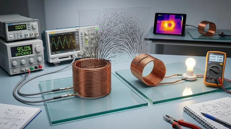 Qual a eficiência de uma bobina indutiva? Otimize seu sistema de transferência de energia sem fio