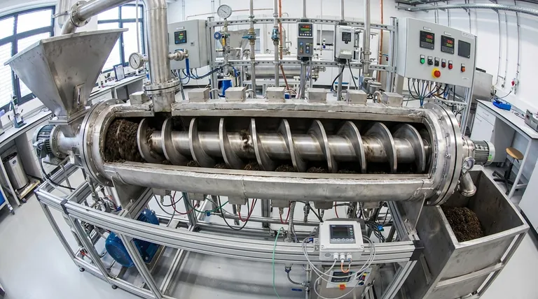 O que é um reator de rosca sem-fim? Um Guia para Processamento Térmico Contínuo e Preciso