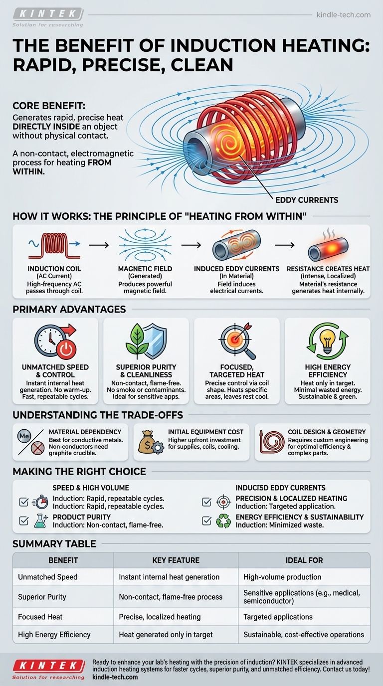 Quel est l'avantage du chauffage par induction ? Débloquez une vitesse, une précision et une propreté inégalées Guide Visuel