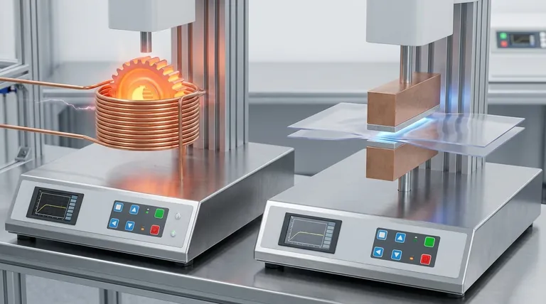 Quais são as aplicações do aquecimento por indução e dielétrico? Escolha o Processo Certo para o Seu Material