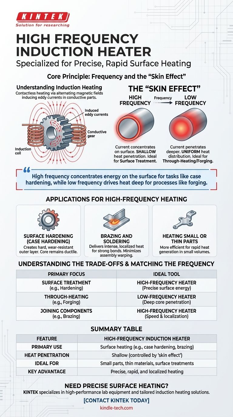 ما هو سخان الحث عالي التردد؟ إتقان تسخين السطح للتصلب واللحام بالنحاس دليل مرئي