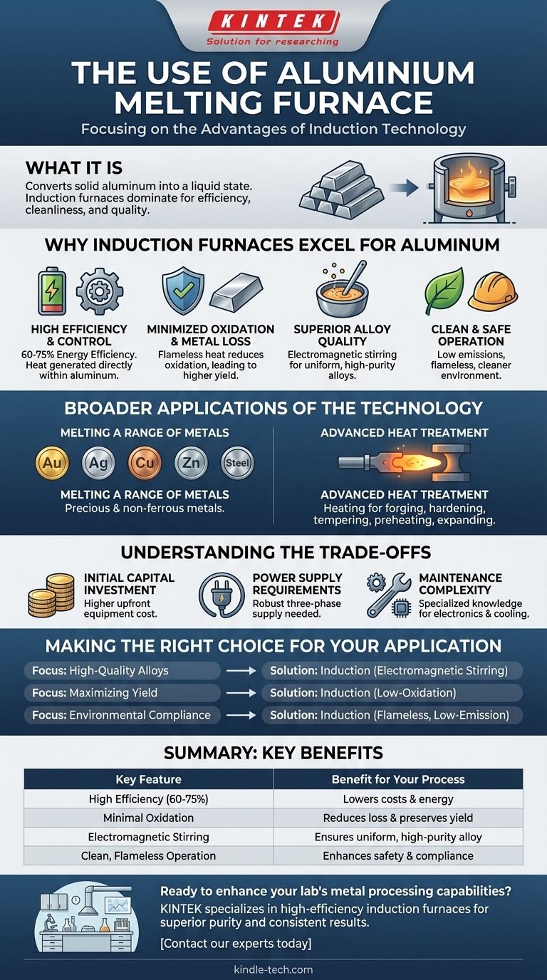 Qual é o uso do forno de fusão de alumínio? Alcance Processamento de Metal de Alta Pureza e Eficiente Guia Visual