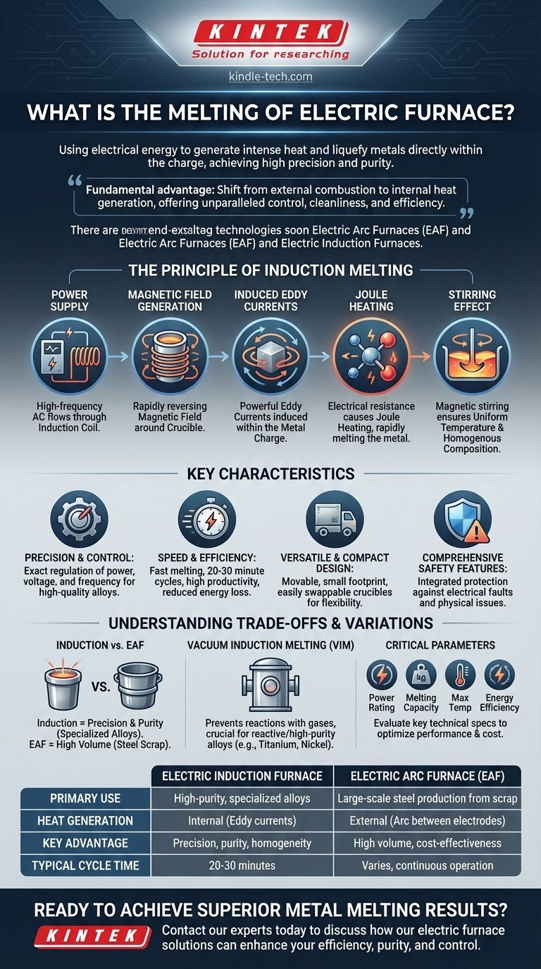 電気炉溶解とは？精密で効率的な金属溶解ガイド ビジュアルガイド