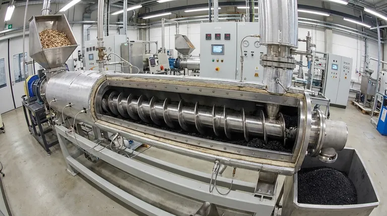 オーガーリアクターとは何ですか?バイオ炭製造のための制御された熱分解ガイド