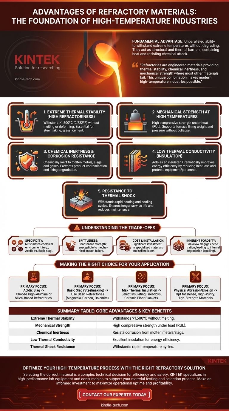 ما هي مزايا المواد الحرارية؟ ضمان الكفاءة والسلامة في العمليات ذات درجات الحرارة العالية دليل مرئي