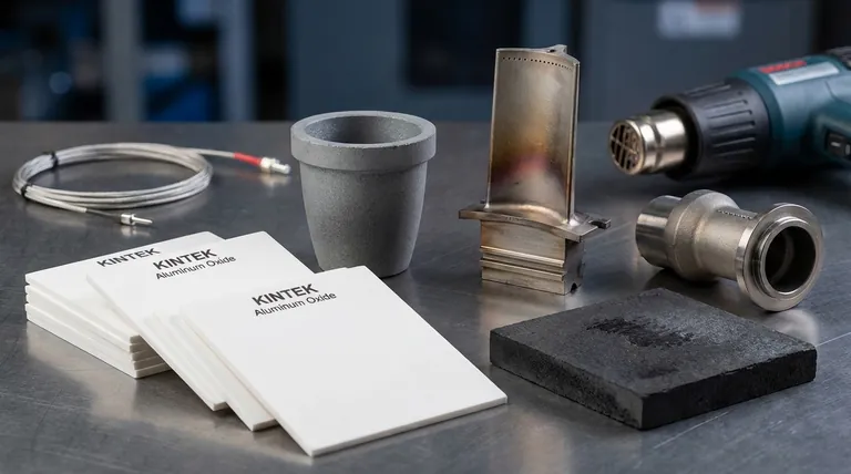 Quais materiais são usados como materiais de resistência a altas temperaturas? Um guia para superligas, cerâmicas e compósitos