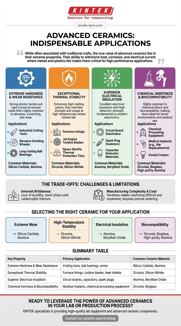 ما هي التطبيقات المفيدة للسيراميك؟ أطلق العنان للحلول عالية الأداء لصناعتك دليل مرئي