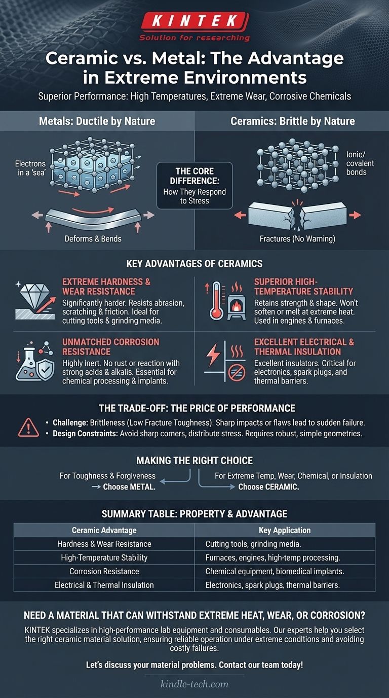 ما هي ميزة السيراميك على المعدن؟ افتح الأداء المتفوق في الظروف القاسية دليل مرئي