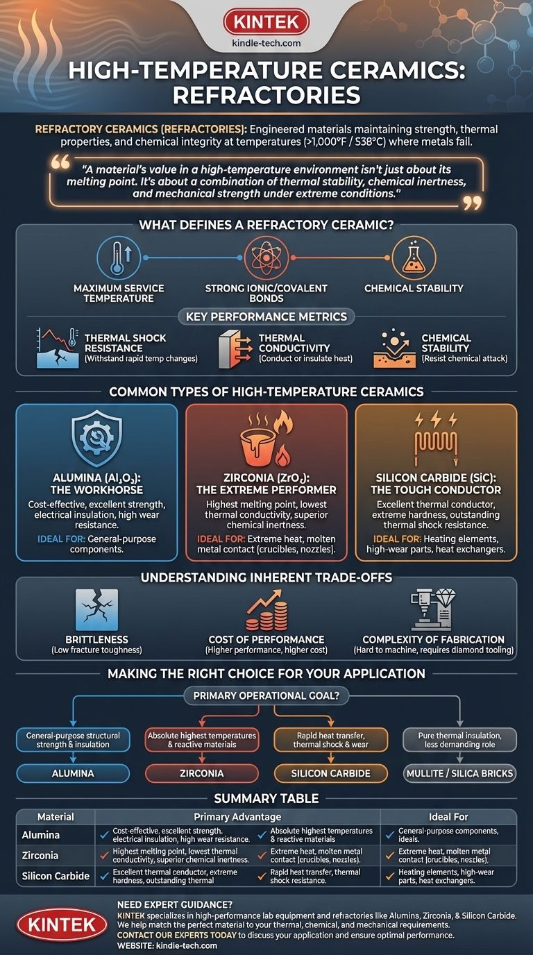 What are ceramics that can withstand high temperatures called? Discover Refractory Ceramics for Extreme Heat Visual Guide