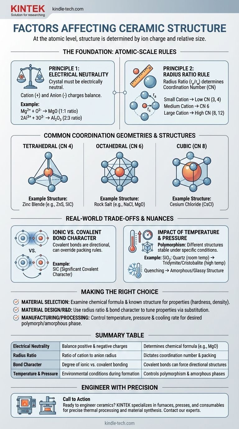 影响陶瓷结构的因素有哪些？从原子电荷到最终性能 图解指南