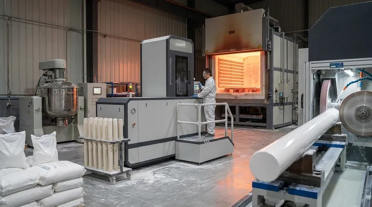 Как изготавливаются керамические стержни? От порошка до точности для высокотемпературных применений