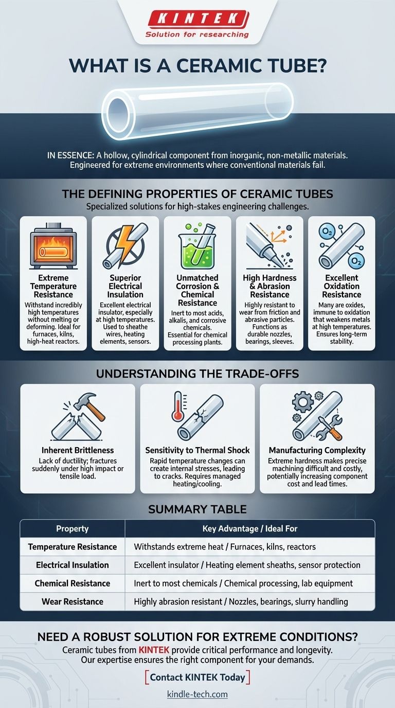什么是陶瓷管？极端环境性能指南 图解指南
