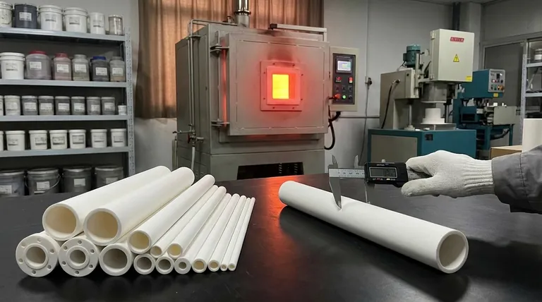 What is the process of alumina tube manufacturing? From Powder to High-Performance Ceramic