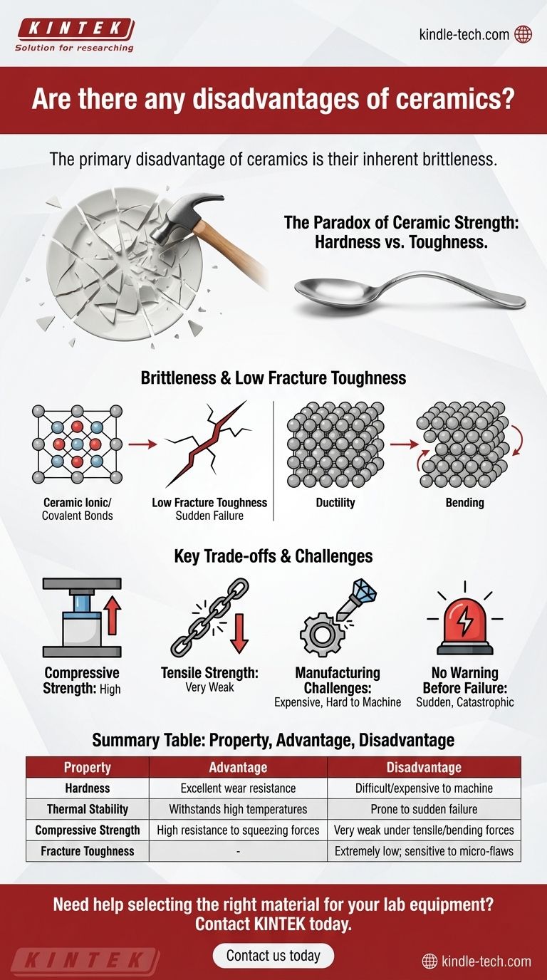Есть ли у керамики недостатки? Компромисс между твердостью и хрупкостью Визуальное руководство