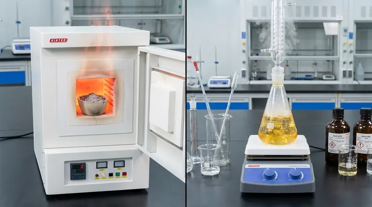 В чем разница между сухим озолением и мокрым разложением? Выбор правильного метода подготовки образца