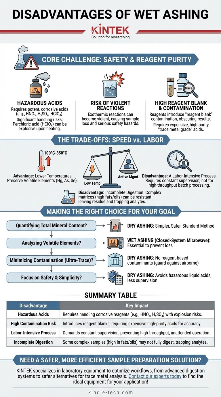 습식 회화의 단점은 무엇인가요? 주요 안전 및 오염 위험 시각적 가이드